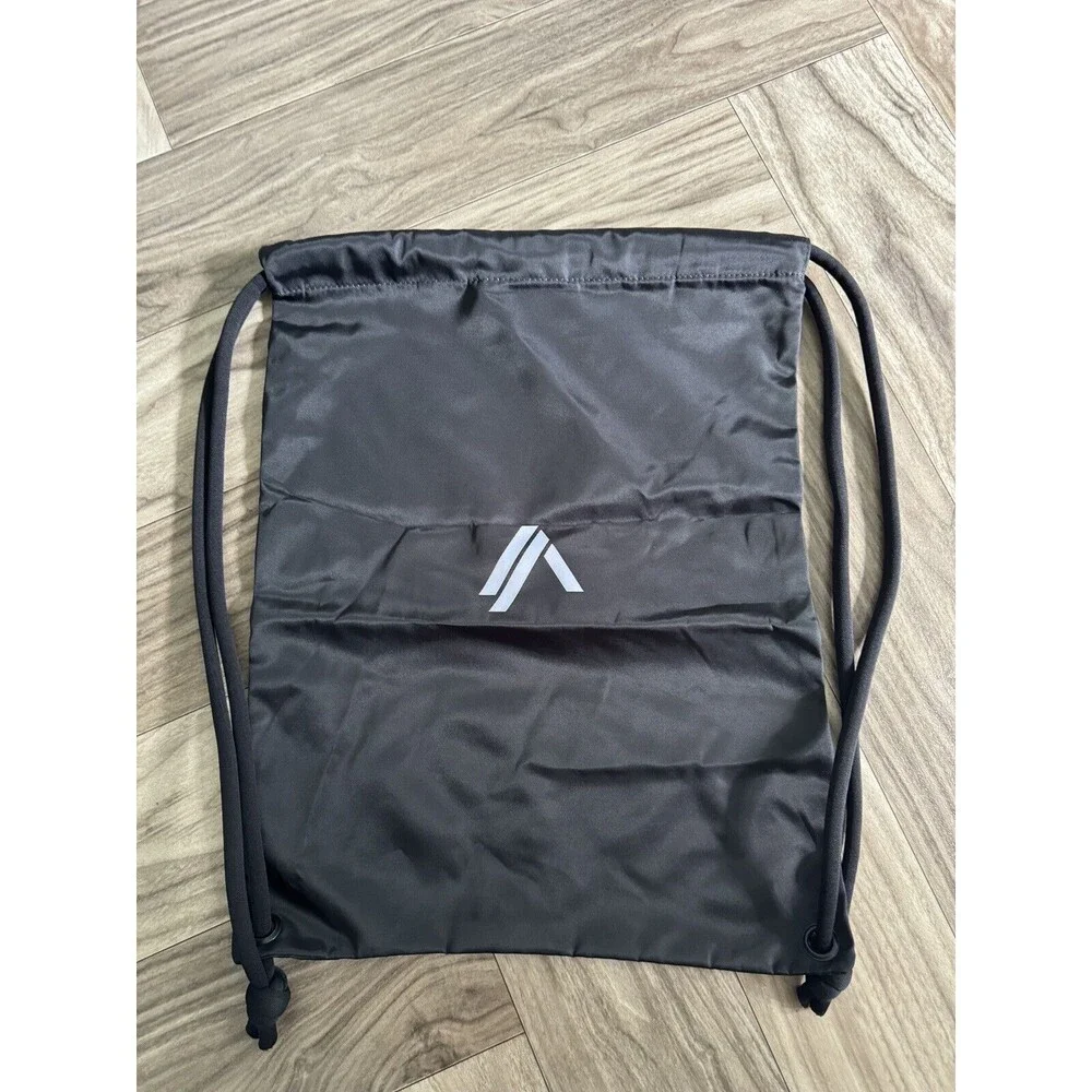 Alphalete Athletics  Drawstring New Classic String Backpack Black